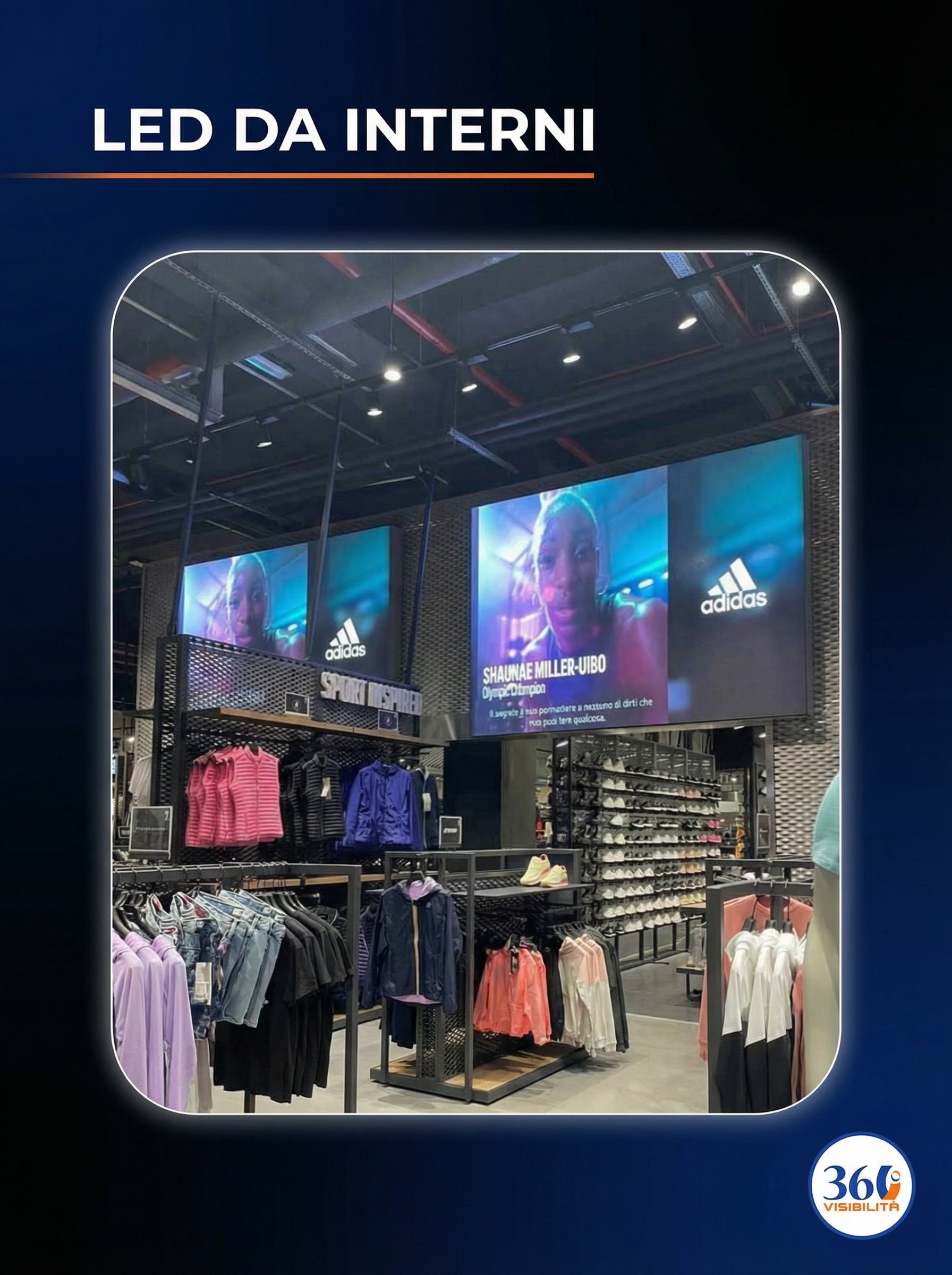 LED da interni store
